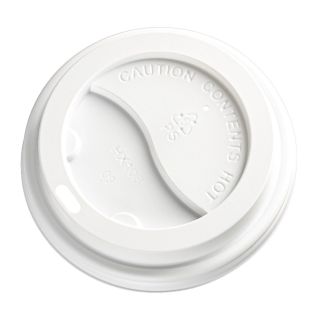 PS Plastic Cup Lids - 62mm Diameter (1000)