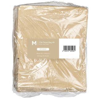 Paper Bag Flat #9 - Brown, 280mm x 340mm, 50gsm (500)