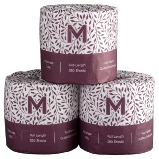 Luxury Wrapped Toilet Tissue Boxed - White