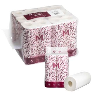 Kitchen Paper Towels - White, 272mm x 226mm, 3 Ply, 60 Sheets, FSC® Mix *Perforated