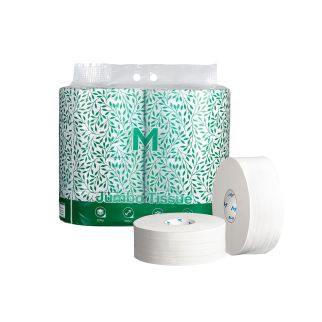 Recycled Jumbo Toilet Tissue Bale - White