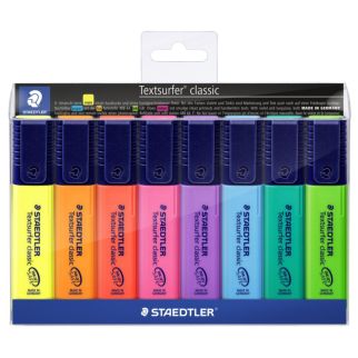 Staedtler Classic Highlighter - Assorted, Chisel Tip