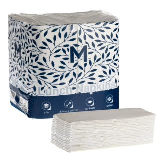 Quilted Lunch Napkins - 300mm x 300mm, 2 Ply