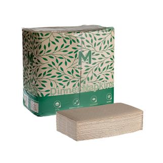 Quilted Dinner Napkins 1/8 Fold - 400mm x 400mm, 2 Ply, FSC® Mix (800)