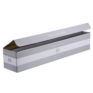 Premium Aluminium Foil Dispenser - Silver, 440mm x 90m x 13mu