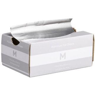 Premium Embossed Foil Sheets Small - Silver